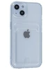 Силиконовый чехол Cardhold для iPhone 13 прозрачный