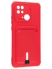 Силиконовый чехол Pocket для Xiaomi Redmi 10C красный