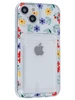Силиконовый чехол Cardhold для iPhone 14 цветочки