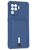 Силиконовый чехол Pocket для Oppo Reno 5 Lite синий