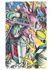 Чехол-книжка Folder для Samsung Galaxy Tab A 10.1 T515 graffiti 203