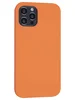 Силиконовый чехол Silicone Case для IPhone 12, 12 Pro оранжевый