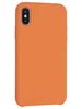 Силиконовый чехол Silicone Case для iPhone X, XS, 10 оранжевый