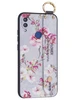 Силиконовый чехол Flower для Xiaomi Redmi Note 7 (Pro) Весенние цветы (с ручкой)