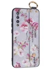 Силиконовый чехол Flower для Xiaomi Mi 9 Весенние цветы (с ручкой)