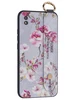 Силиконовый чехол Flower для Xiaomi Redmi 9A Весенние цветы (с ручкой)