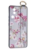Силиконовый чехол Flower для Xiaomi 13 Lite Весенние цветы (с ручкой)