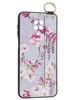 Силиконовый чехол Flower для Xiaomi Redmi Note 9S / Note 9 Pro (Max) Весенние цветы (с ручкой)