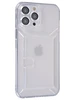 Силиконовый чехол Angular card для iPhone 13 Pro Max прозрачный (вырез под карту)