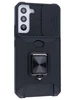 Силиконовый чехол Plastic slot для Samsung Galaxy S22 Plus черный с карманом под карту