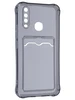 Силиконовый чехол Card Case для Vivo Y12 / Y17 прозрачный черный