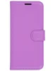 Чехол-книжка PU для Samsung Galaxy A6 2018 фиолетовая с магнитом