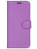 Чехол-книжка PU для Samsung Galaxy J6 2018 J600F фиолетовая с магнитом