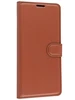 Чехол-книжка PU для Vivo Y19 коричневая с магнитом