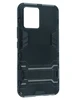 Пластиковый чехол Stand case для Realme 8 (Pro) черный с подставкой