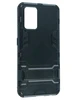 Пластиковый чехол Stand case для Realme GT 5G черный с подставкой