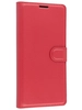 Чехол-книжка PU для Samsung Galaxy S22 Ultra красная с магнитом