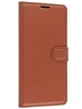 Чехол-книжка PU для Realme 10 4G коричневая с магнитом