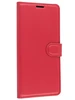 Чехол-книжка PU для Realme 11 Pro Plus красная с магнитом