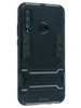 Пластиковый чехол Stand case для Huawei Honor 10i черный с подставкой