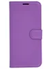 Чехол-книжка PU для ZTE Blade A51 lite фиолетовая с магнитом