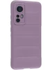 Силиконовый чехол Huandun case для Xiaomi 12 / 12x / 12s фиолетовый