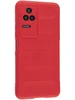Силиконовый чехол Huandun case для Xiaomi Poco F4 красный