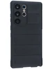 Силиконовый чехол Huandun case для Samsung Galaxy S23 Ultra черный