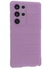 Силиконовый чехол Huandun case для Samsung Galaxy S23 Ultra фиолетовый