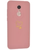 Силиконовый чехол Picture для Xiaomi Redmi 5 Plus Сердце розовый