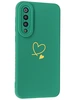 Силиконовый чехол Picture для Xiaomi Mi 9 SE Сердце зеленый