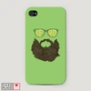 Чехол Модная борода на iPhone 4/4S