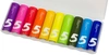 Батарея алкалиновая Xiaomi ZMI Rainbow AA, (уп.10 шт.) разноцветные