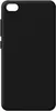 Чехол для смартфона Xiaomi Redmi Go силиконовый (матовый) черный, BoraSCO