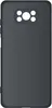 Чехол-накладка для Xiaomi Poco X3 черный, Microfiber Case, Borasco