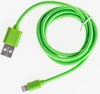 Кабель для смартфонов Xiaomi, Prolike USB - 8 pin нейлоновая оплетка, 1,2 м, зеленый