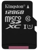 Карта памяти Kingston microSDXC 128GB Class10 UHS-I Canvas Select до 80Mb/s без адаптера