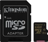 Карта памяти Kingston microSDXC 64Gb Class 10 UHS-I U1 (90/45/Mb/s) + ADP