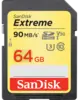 Карта памяти SanDisk Extreme Plus SDHC 64GB Class10 UHS-I U3 V30 90Mb/s
