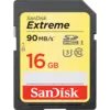 Карта памяти Sandisk Extreme Pro SDHC 16GB class 10 UHS-3 (90/40MB/s)