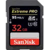 Карта памяти SanDisk Extreme Pro SDHC 32GB Class10 UHS-I V30 (U3) 95MB/s