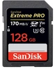 Карта памяти Sandisk Extreme Pro SDXC 128GB Class 10 V30 UHS-I (U3) 170MB/s