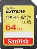 Карта памяти SanDisk Extreme SDXC 64GB V30 UHS-I (U3) 150MB/s