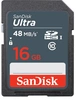 Карта памяти Sandisk Ultra SDHC 16Gb Class 10 UHS-I 48MB/s