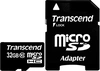 Карта памяти Transcend microSDHC 32GB Class 10 (20/10/Mb/s) + ADP