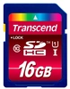 Карта памяти Transcend SDHC 16GB Class 10 UHS-I 90MB/s, TS16GSDHC10U1