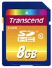 Карта памяти Transcend SDHC 8GB Class 10 30MB/s, TS8GSDHC10