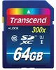 Карта памяти Transcend SDXC Premium 400X Class 10 UHS-I U1 (60/10MB/s) 64GB