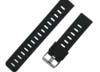Ремешок силиконовый 22мм для Amazfit GTR47мм/ Pace/ Stratos/ Stratos+/ Stratos3, черный