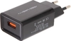 СЗУ адаптер Tech 3 USB (модель NQC1-3A)  Qick charge 3.0 черный, Redline